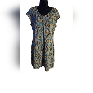 Title Nine Multicolor Patterned Mini Dress